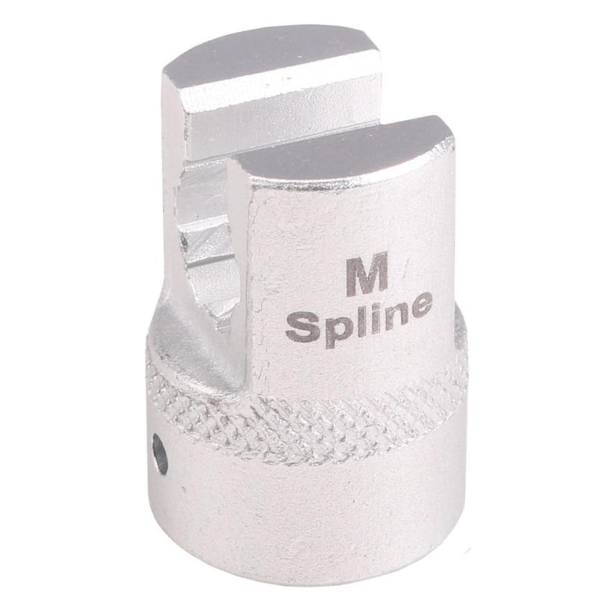 Bikeservice Speichenschlüssel zum Festziehen, Spline, 6-Nut, 8 mm, Alu (BS5502M)