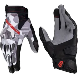 Leatt ADV HydraDri 7.5 Steel Short wasserdichte Motorrad Handschuhe