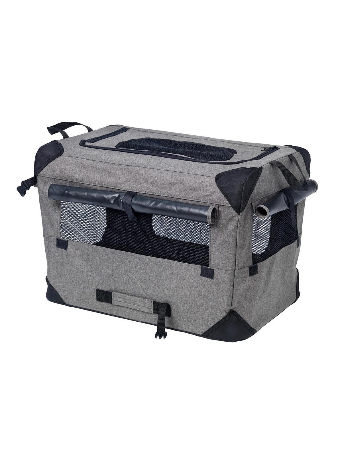 Dogman Milou Canvas Crate Grey Medium 60x42x42cm