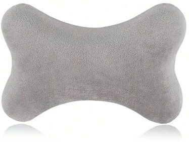 Inspired Finds Memory Foam Car Neck Pillow Ergonomic Headrest Cushion For Driving Comfort grey