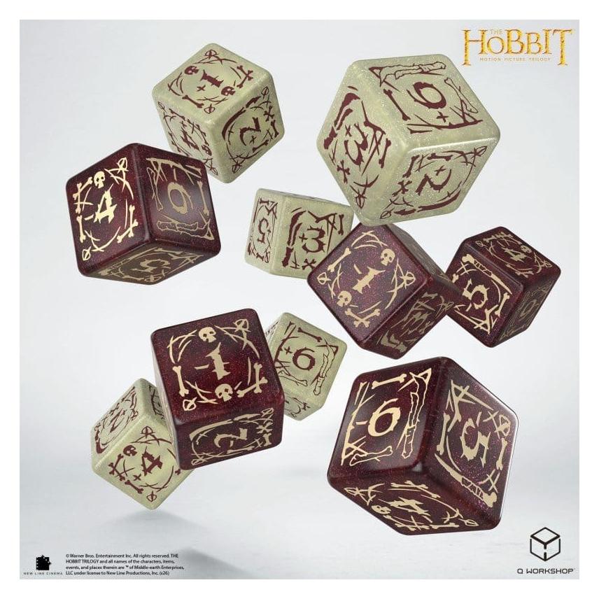 Q Workshop The Hobbit TCG 10x D6 - Goblins (QWS49905)
