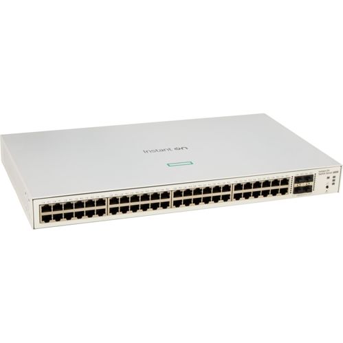 HPE Networking Instant On 1830 Switch 48p Gigabit 4p SFP