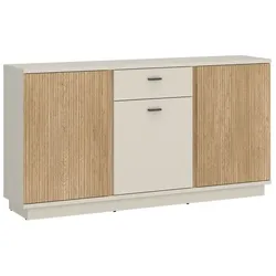 Wójcik Sideboard Mosano Holzoptik Braun Eiche