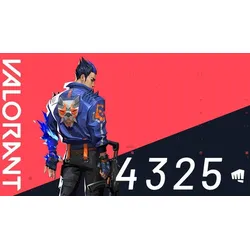 Valorant - 4325 Riot Points