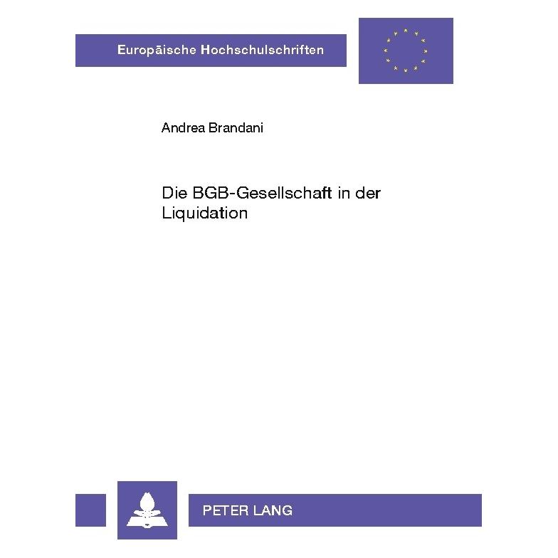 Umbreit Brandani:Die BGB-Gesellschaft in der Li (Deutsch, Softcover, Andrea Brandani) (64884293)