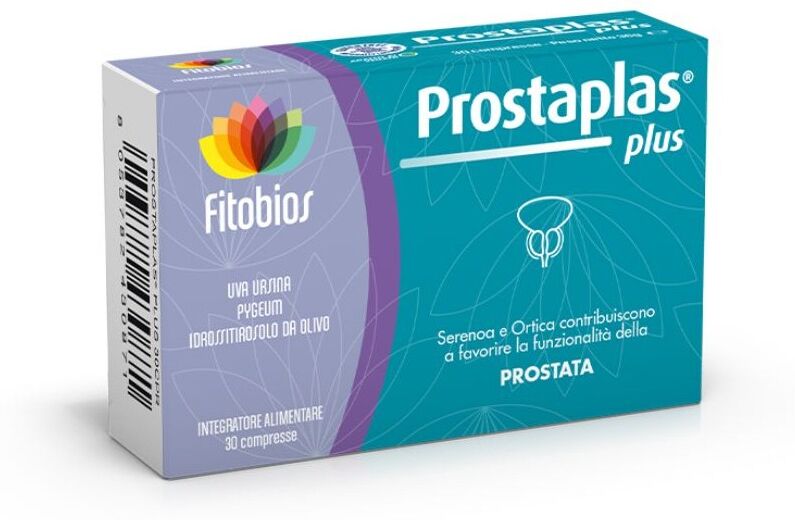 FITOBIOS Srl Fitobios Prostaplas Plus 30 Compresse - Supporto per la Prostata