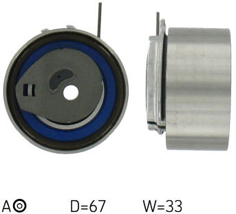 Skf Spannrolle, Zahnriemen Vkm 18400 Für Chrysler Jeep
