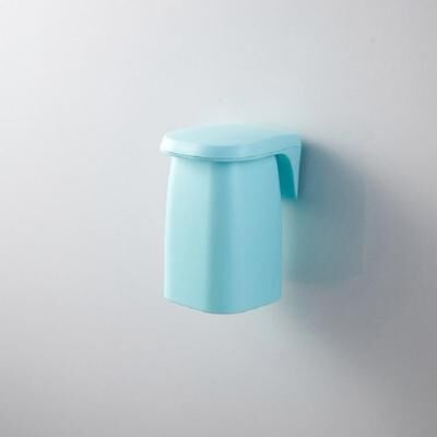 Inspired Deals Magnetic Mouthwash Cup Wall Mounted Toothbrush Holder blue