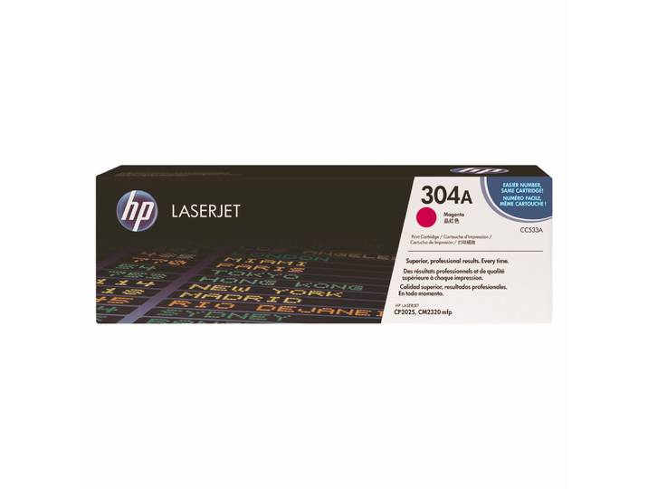 HP 304A Toner authentique CC533A - Magenta