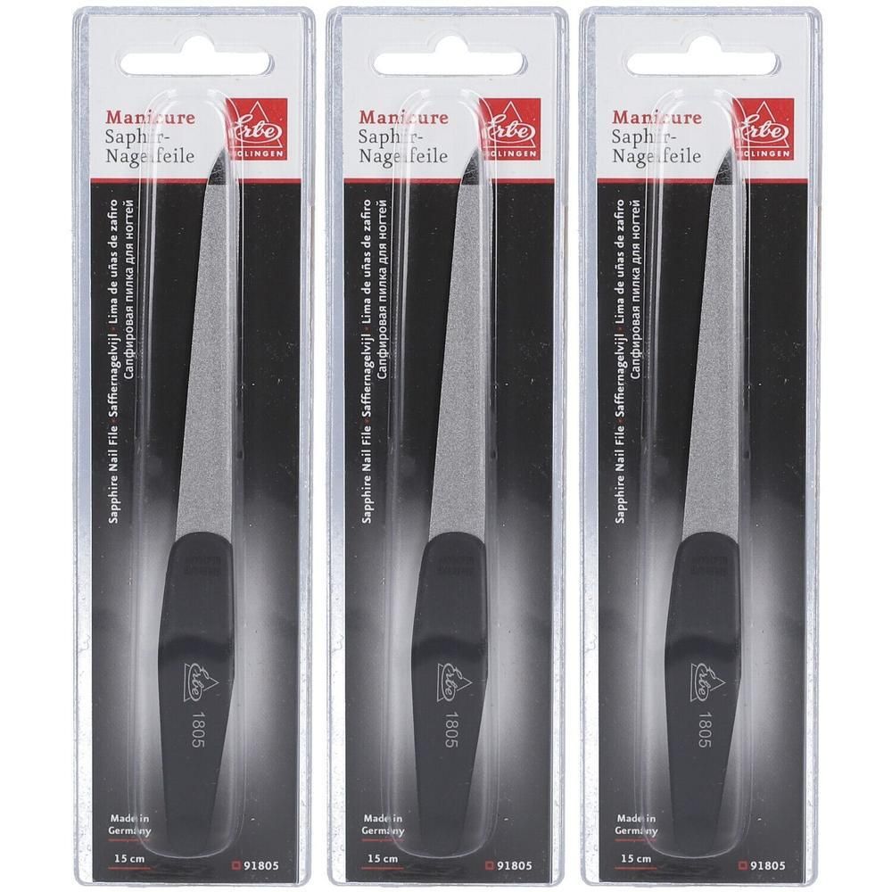 Erbe Saphirfeile 15 cm x3 3x1 St