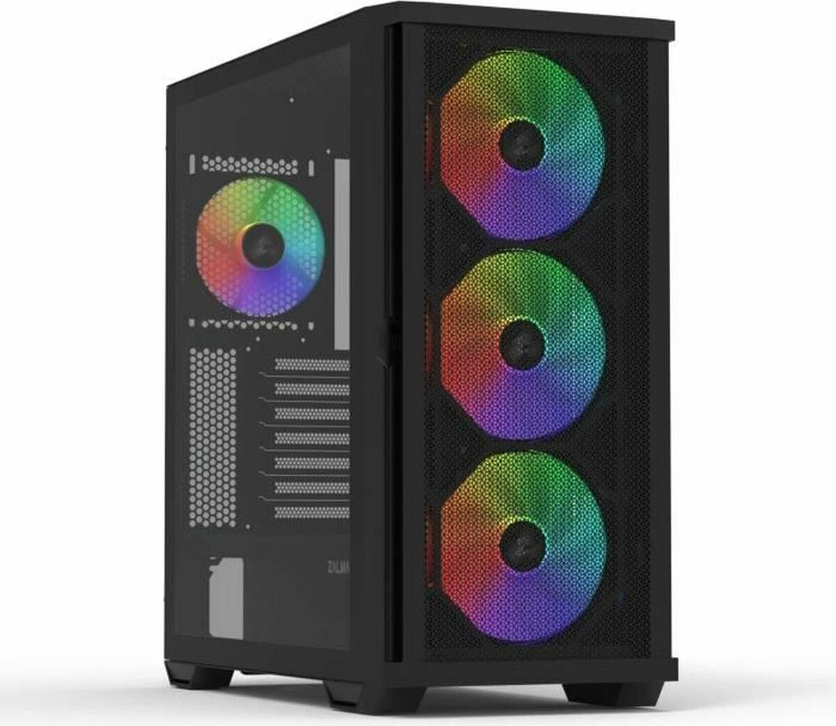 ZALMAN Z10 PLUS Midi-tower computerbehuizing, zwart