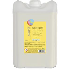 Sonett Weichspüler Wäschespüler, DE3061, biologisch abbaubar, natürliche Inhaltsstoffe, duftneutral, 10 Liter, 250 WL