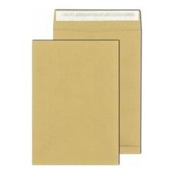 Mailmedia Faltenversandtasche C4, ohne Fenster, natron braun Haftklebung, 140 g/qm, mit Stehboden und Falte... (1 Stk.) (30007061)
