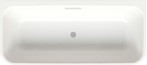 Bette BetteArt Badewanne 3480-440CWVHK snow, 180x80x42cm, Einbau vor der Wand