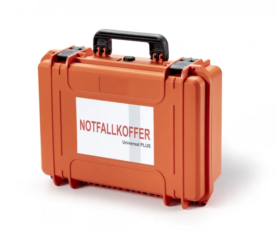 notfallkoffer.de Med. Geräte GmbH Notfallkoffer EuroCase Universal Plus, Kunststoff, orange Leer 2040-1X-KO-L