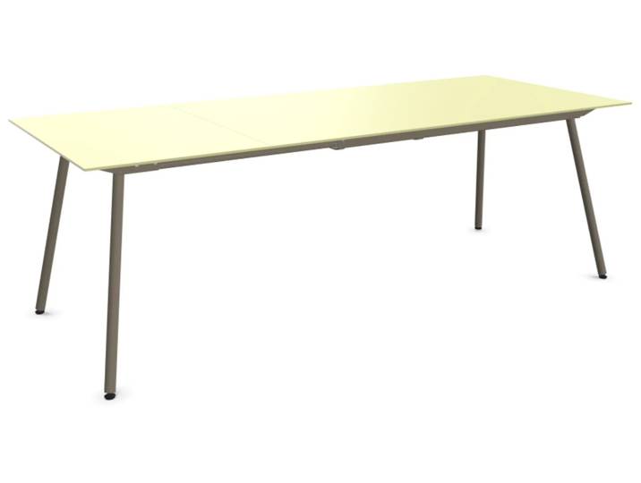 Ausziehtisch Locarno von Schaffner / Farbe: Rot / Grösse: 160 x 90 cm