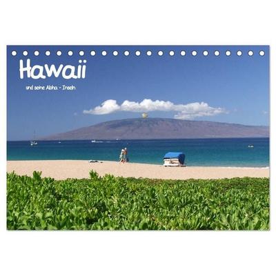 Hawaii und seine Aloha - Inseln (Tischkalender 2027 DIN A5 quer), CALVENDO Monatskalender