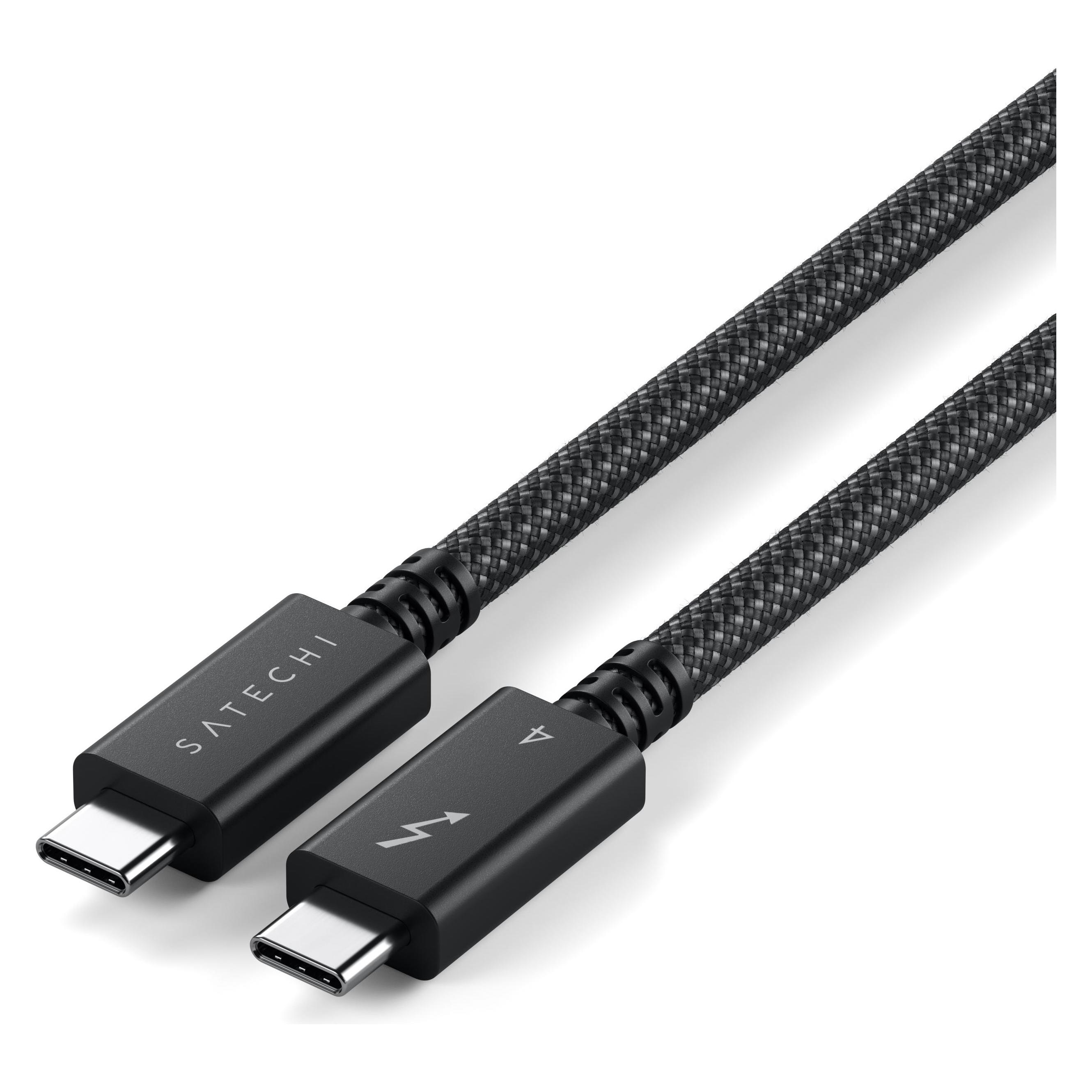 Satechi USB C - USB C (1 m, USB 4, 240 W) (ST-YTB100K)