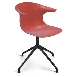 2er-Set Infiniti Stuhl Loop Kunststoff Rot