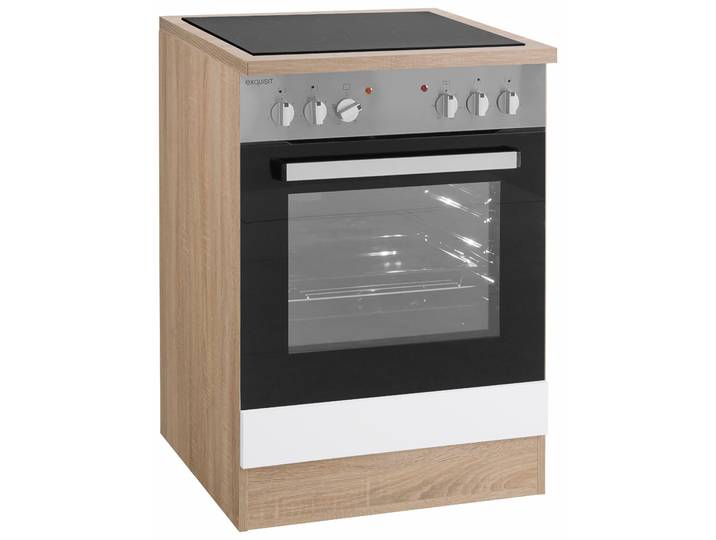 Herdumbauschrank OPTIFIT Kalmar , weiss (weiß), B:60cm H:85cm T:60cm, Schränke, Herdumbauschrank