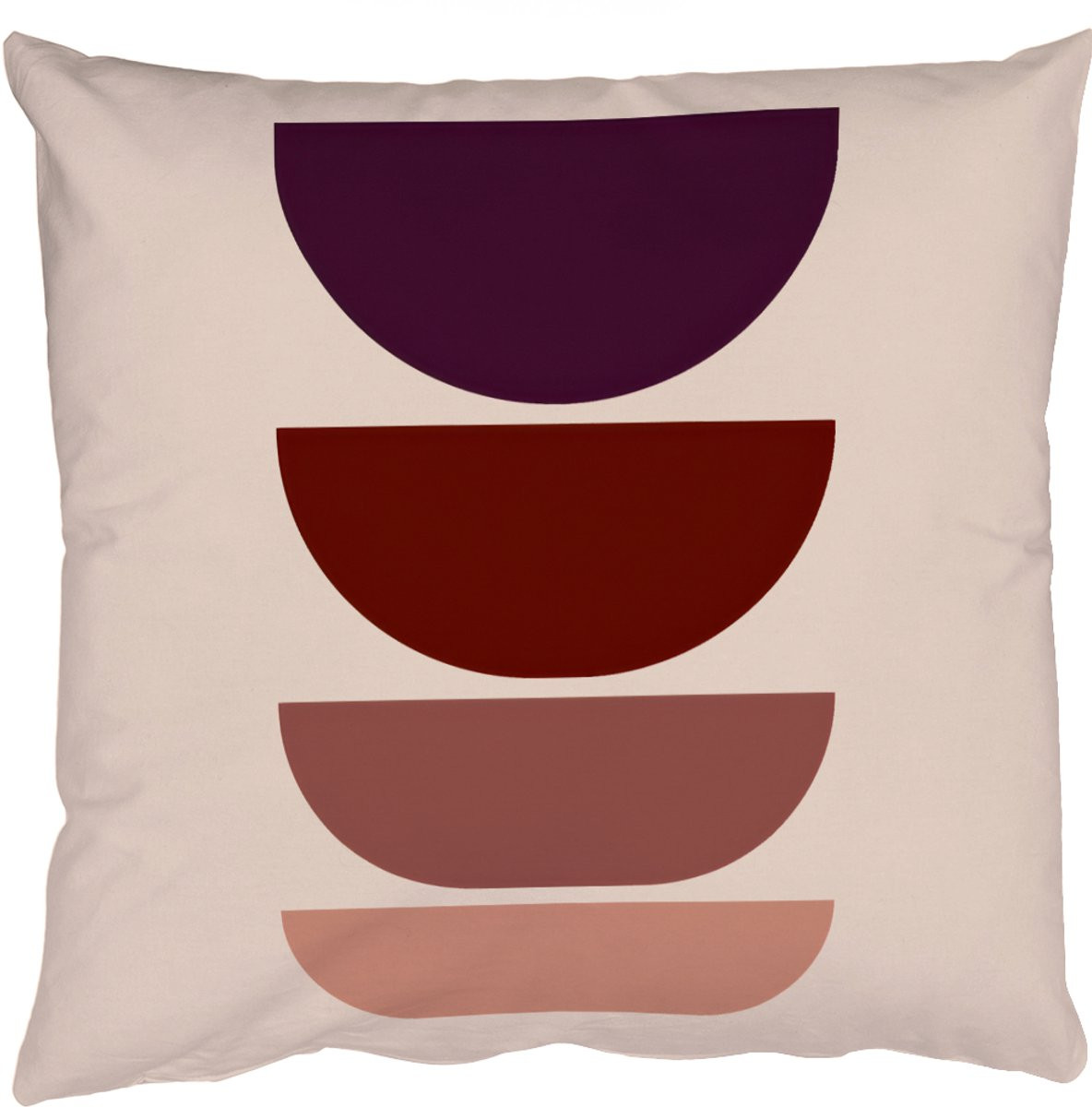 PillowMonkey Sierkussen Rood 45 x 45 cm