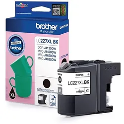 Brother, Druckerpatrone, LC227XLBK - Schwarz - Original - Blister mit akustischem/elektromagnetischem Ala (BK)