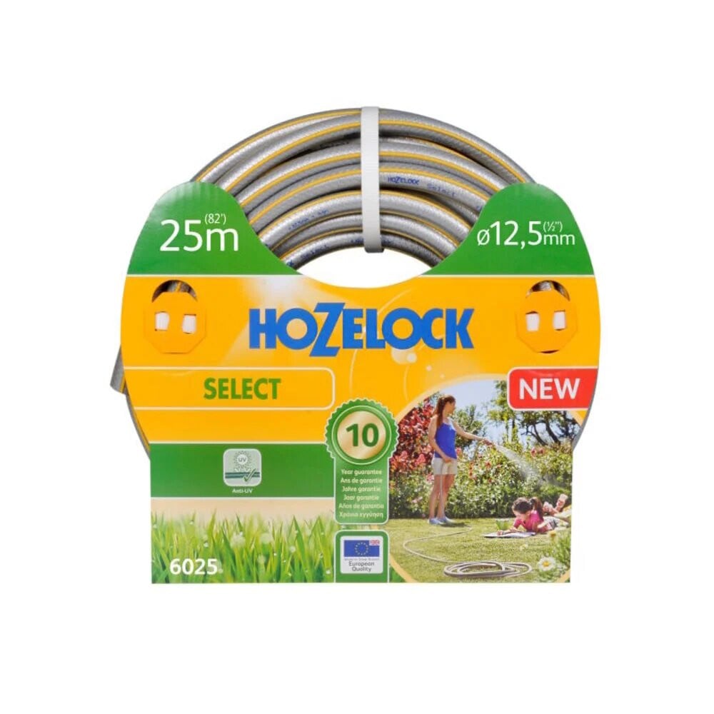 Hozelock tuinslang Select 12,5 mm 25 m Grijs Geel
