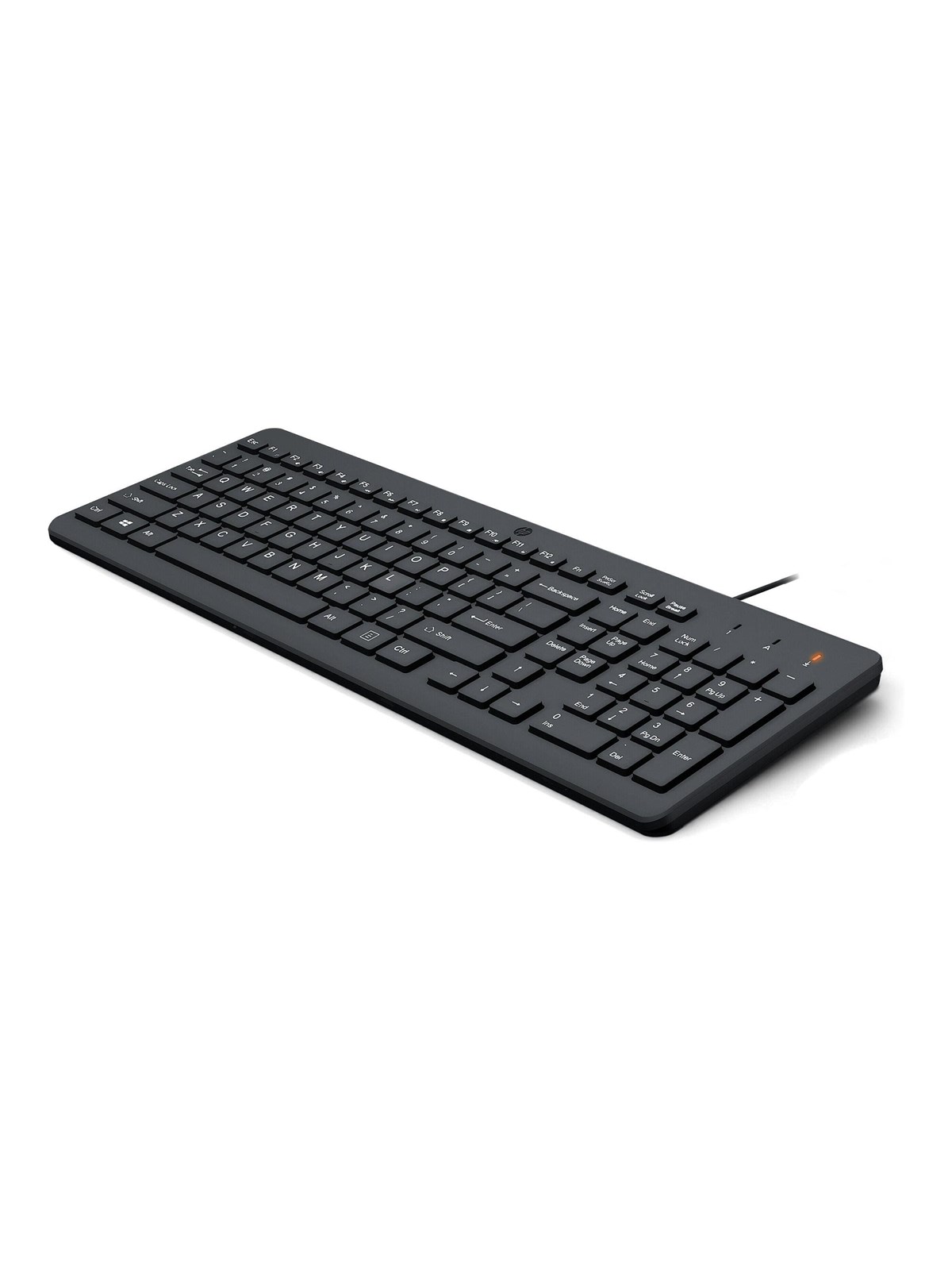 HP 150 - Tastatur - Englisch - Schwarz