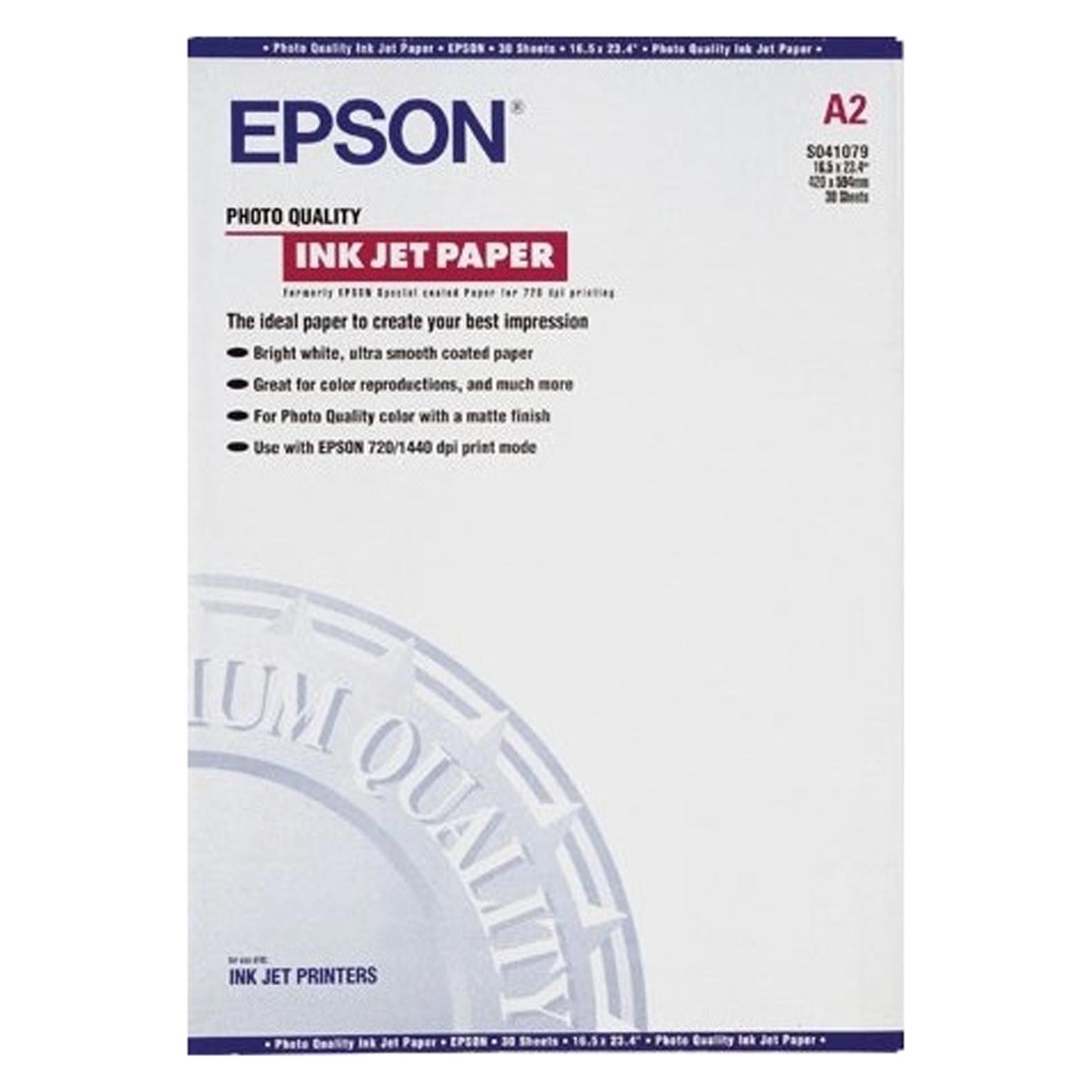 Epson Photo Paper A2 (102 g/m², A2, 30 Stk.) (C13S041079)