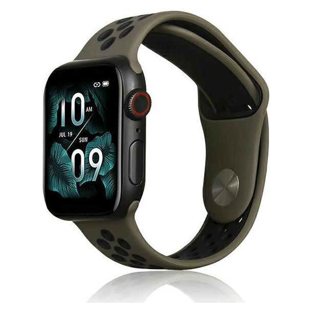 Beline pasek Apple Watch Sport Silicone 384041mm br?zowo-czarny brownblack (Silikon) (5904422919863)