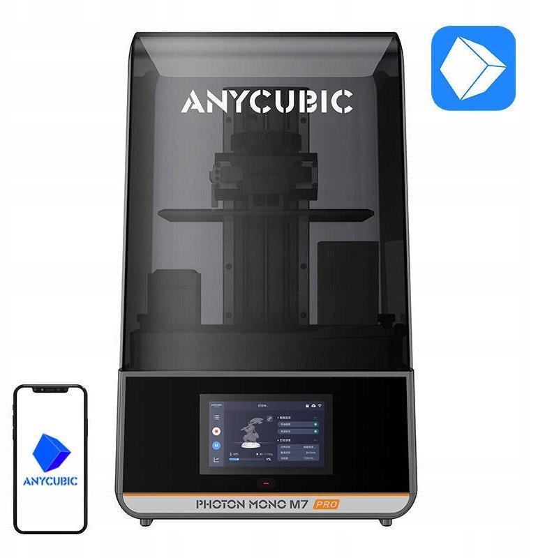 Anycubic Photon Mono M7 Pro, Stereolithografie (SLA), WLAN, Ethernet/LAN, USB Anschluss, Sichtfenster, 240 W