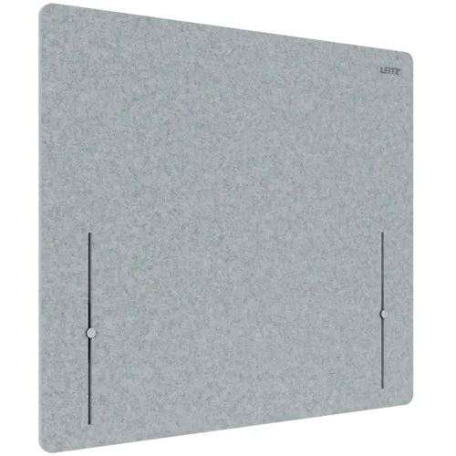 LEITZ Tischtrennwand 61230085, hellgrau 80,0 x 70,0 cm, 1 St.