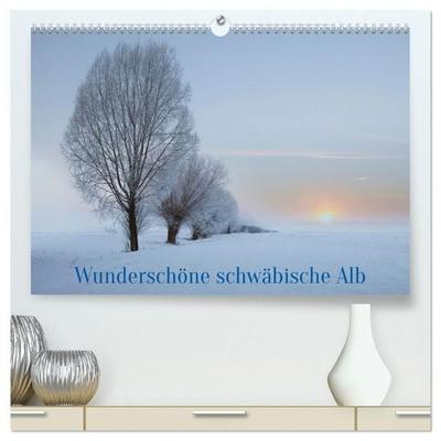 Wunderschöne schwäbische Alb (hochwertiger Premium Wandkalender 2027 DIN A2 quer), Kunstdruck in Hochglanz