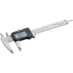 Goobay Messschieber 77001, digital, Schieblehre aus Metall, 150mm