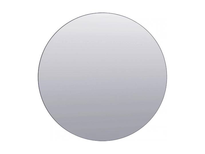 Wandspiegel House Doctor Walls 80 cm , transparent (grau), B:80cm H:80cm T:2,5cm, Glas, MDF, Spiegel, Wandspiegel