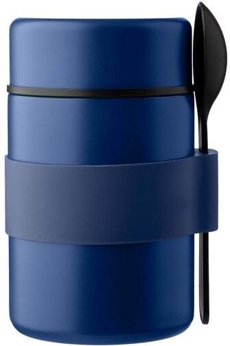 Récipient alimentaire isotherme double paroi en inox pas cher - Niko acier inoxydable polypropylène (PP) bleu