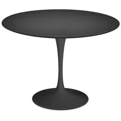 Esstisch Saarinen Tulip Knoll International schwarz seidenmatt, Designer Eero Saarinen, 73x0 cm