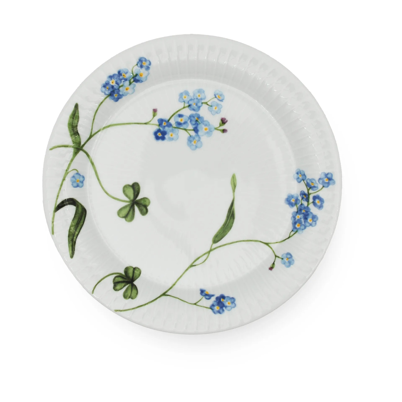 Kähler Hammershøi Summer bord Ø22 cm Forget me not
