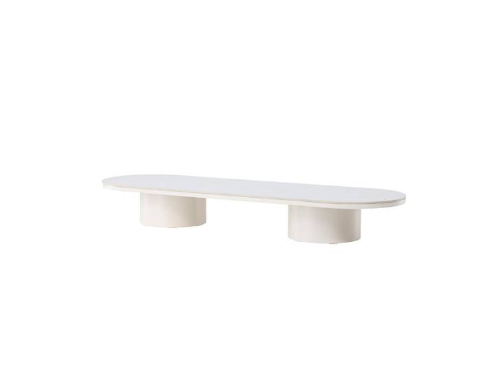 Furnlux Couchtisch Narvik Beige 60x190x25 cm, 60x25x190 cm, Wohnzimmer, Wohnzimmertische, Couchtische