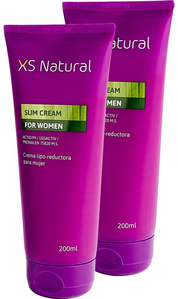 XS NATURAL Crema Lipo-Reductora Mujer 2x200 ml