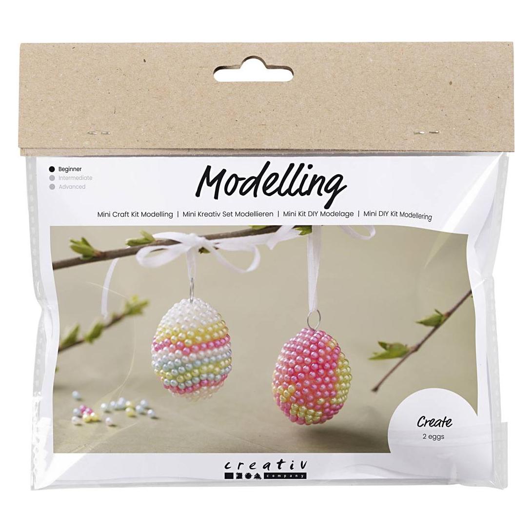 Creativ Company Modellier-Set Ostereier Pastellfarben (977662)