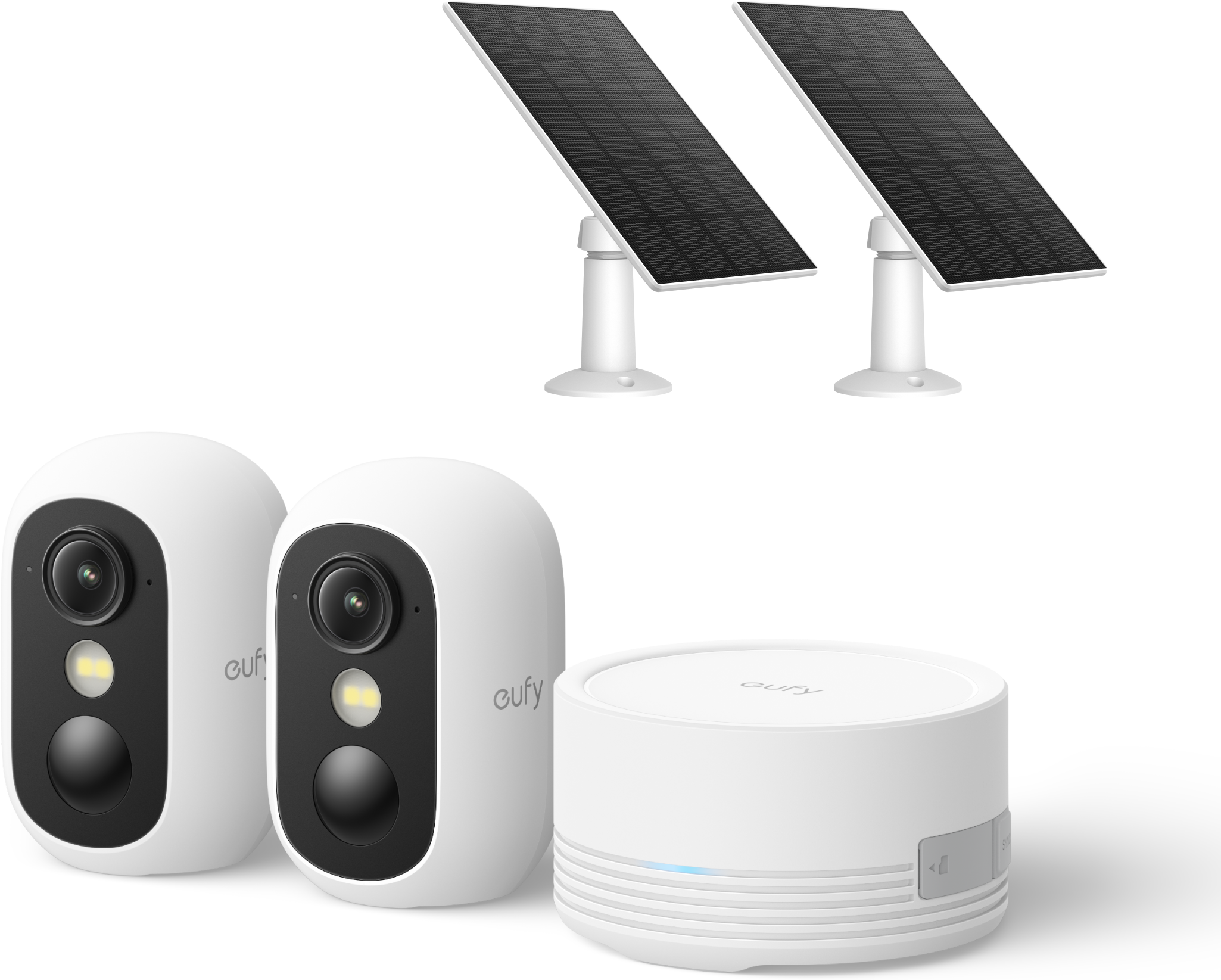 eufyCam C35 2-Cam Kit with HBmini + Solar Panel