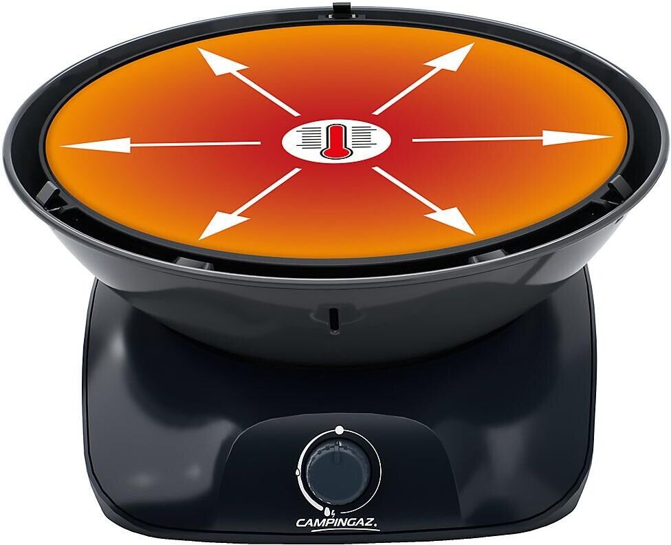 Camping-Gasgrill CAMPINGAZ "360 Grill CV", schwarz, Grills, Camping-Gasgrill schwarz Einheitsgröße