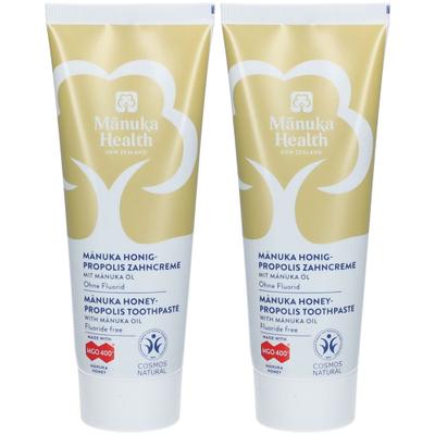 Manuka HEA Hon-Prop ZCR FF x2 2x75 ml Zahncreme