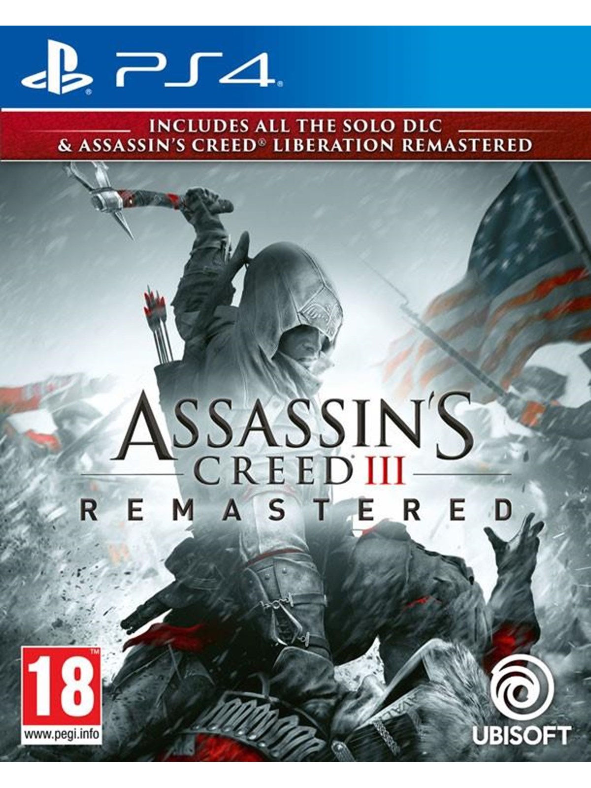 Assassin's Creed III Remastered - Sony PlayStation 4 - Action - PEGI 18