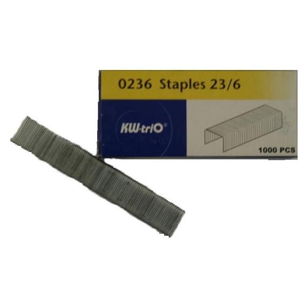 KW-Trio Heftklammern KWTrio 23/6 6mm 1000Stk. (1000x) (0236)