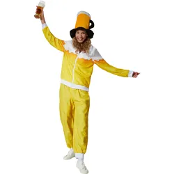 tectake® Damenkostüm Bier Jogginganzug