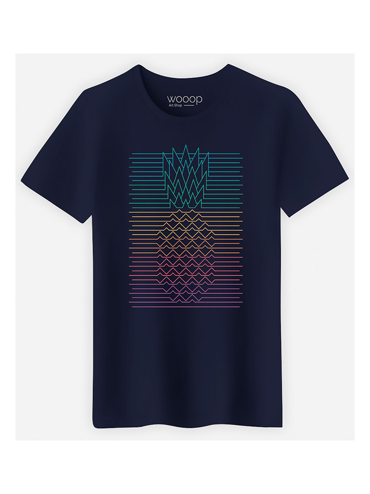 WOOOP Shirt "Hala Kahiki" in Dunkelblau - XL