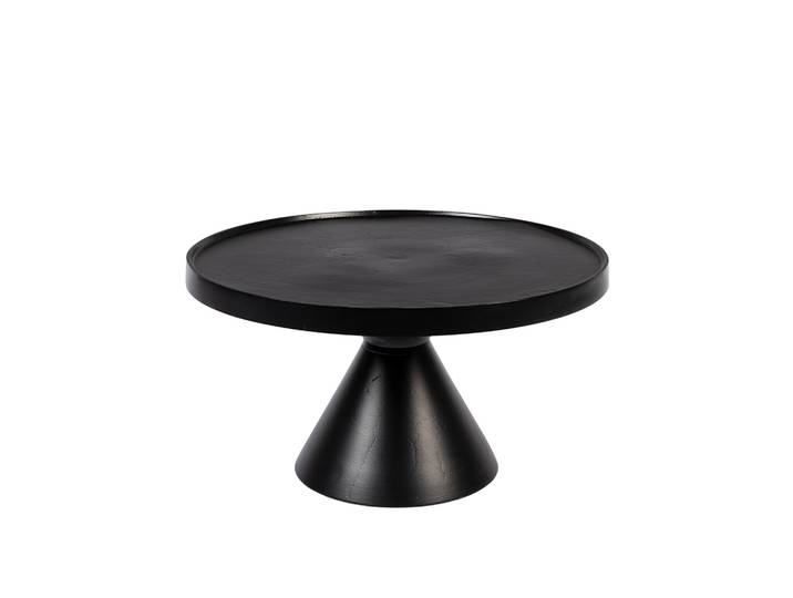 Couchtisch Zuiver Floss 60x60 cm, Schwarz, Rund, Neu - Perfekt für Sofa und Lounge