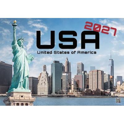 USA - eine Reise durch die Vereinigten Staaten - dem Land der unbegrenzten Möglichkeiten - 2027 - Kalender DIN A2